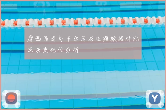 摩西马龙与卡尔马龙生涯数据对比及历史地位分析